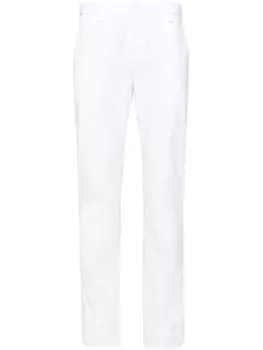 Узкие чиносы со средней посадкой DONDUP, белый