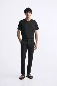 Узкие чиносы ZARA, черный