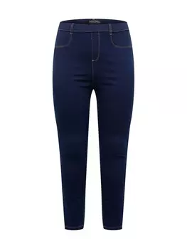 Узкие джеггинсы Dorothy Perkins Eden, темно-синий
