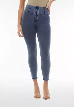 Узкие джеггинсы Freddy, синий деним