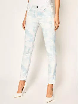 Узкие джеггинсы Guess, синий