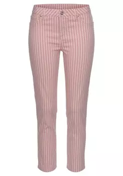 Узкие джеггинсы Lascana, лиловый