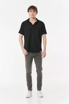 Узкие джинсовые брюки Fullamoda, серый