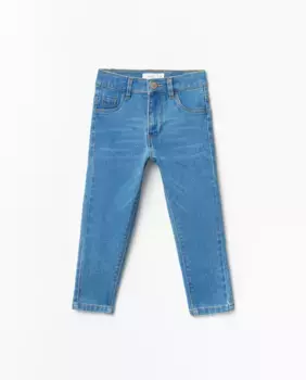 Узкие джинсовые брюки Sfera, цвет Azul ndigo