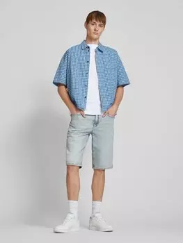 Узкие джинсовые шорты с пятью карманами Calvin Klein Jeans