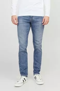 Узкие джинсы 441 Jack & Jones, синий