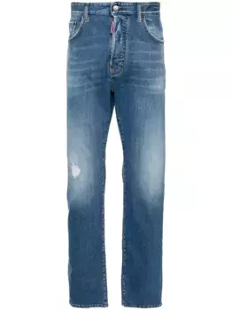 Узкие джинсы 642 DSQUARED2, синий