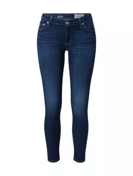 Джинсы женские AG Jeans Legging Ankle зауженного кроя, темно-синий