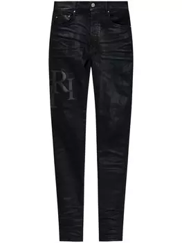 Узкие джинсы AMIRI, черный