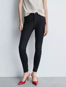 Узкие джинсы энн Mango, черный