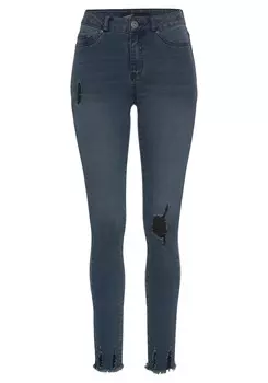 Узкие джинсы Arizona, темно-синий