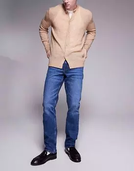 Узкие джинсы ASOS DESIGN в средне-синем цвете