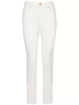 Узкие джинсы Balmain, белый
