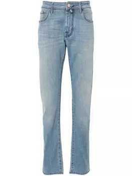 Узкие джинсы Bard Fast средней посадки Jacob Cohn, синий