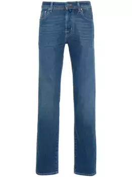 Узкие джинсы Bard средней посадки JACOB COHEN, черный