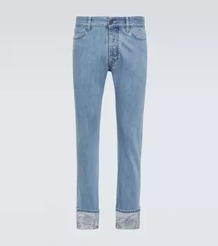 Узкие джинсы Berluti, синий