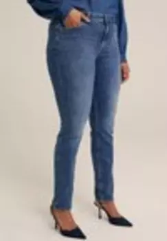 Узкие джинсы BLUE RIDGE CURVE We Fashion, синий