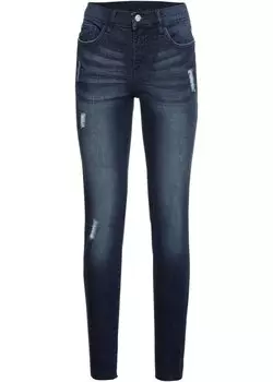 Узкие джинсы Bodyflirt, синий