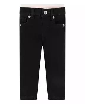 Узкие джинсы Brandi для маленьких девочек Levi's, черный