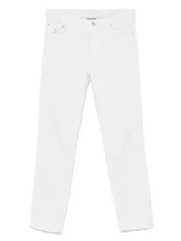 Узкие джинсы Brunello Cucinelli, серый