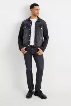 Узкие джинсы C&A, черный