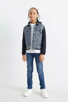 Узкие джинсы C&A, синий