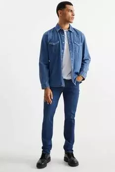 Узкие джинсы C&A, синий