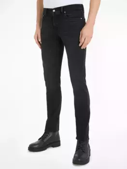 Узкие джинсы Calvin Klein Jeans "SLIM", черный
