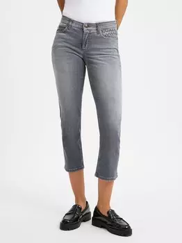 Узкие джинсы Cambio Piper, светло-серый