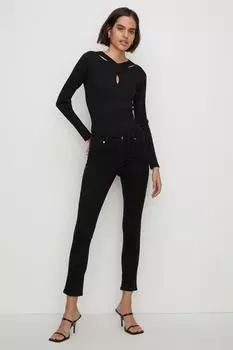 Узкие джинсы Cherry Sculpting Oasis, черный