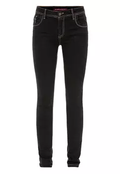 Узкие джинсы CIPO & BAXX, черный