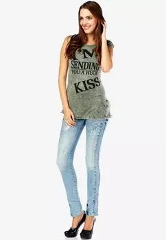 Узкие джинсы Cipo & Baxx, синий