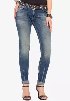 Узкие джинсы Cipo & Baxx, синий