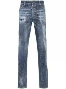 Узкие джинсы Cool Guy средней посадки DSQUARED2, синий