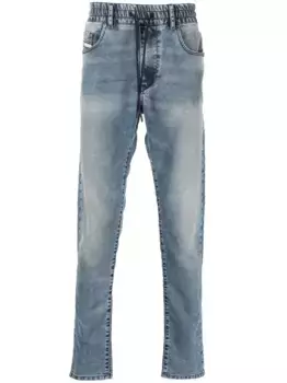 Узкие джинсы D-Strukt JoggJeans DIESEL, синий