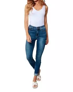 Узкие джинсы Daphne High Rise Dark Wash Judy Blue