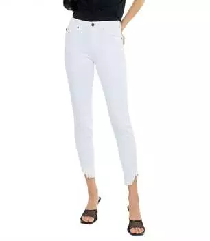 Узкие джинсы Dayana High Rise Ankle Skinny в белом цвете KanCan