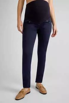 Узкие джинсы для беременных Jojo Maman Bb, синий