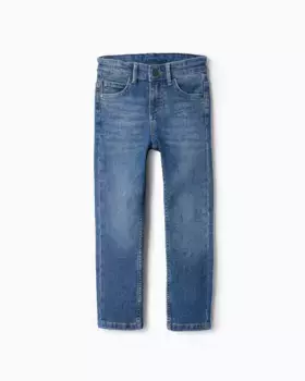 Узкие джинсы для мальчика с регулируемой талией Zippy, синий