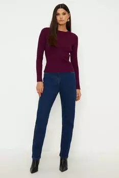 Узкие джинсы для мам Oasis, синий