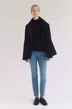 Узкие джинсы до щиколотки Mama H&M, синий