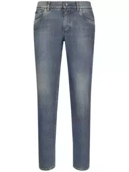 Узкие джинсы DOLCE & GABBANA, синий