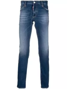 Узкие джинсы Dsquared2, синий