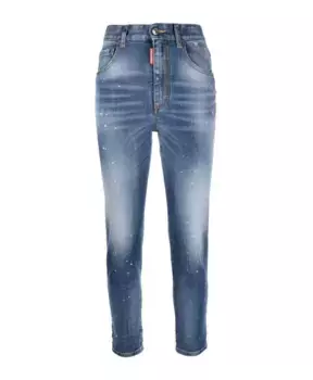 Узкие джинсы Dsquared2, синий