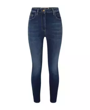 Узкие джинсы Elisabetta Franchi, синий