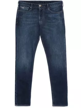 Узкие джинсы Emporio Armani, синий