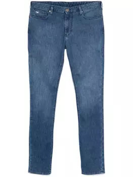 Узкие джинсы Emporio Armani, синий