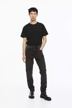 Узкие джинсы Freefit H&M, черный