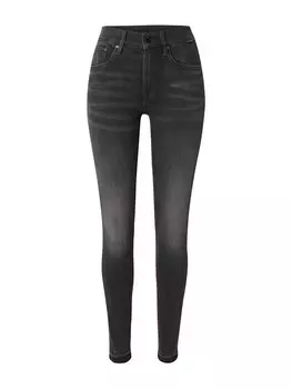 Узкие джинсы G-STAR 3301, черный деним