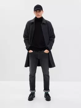 Узкие джинсы Gap, черный